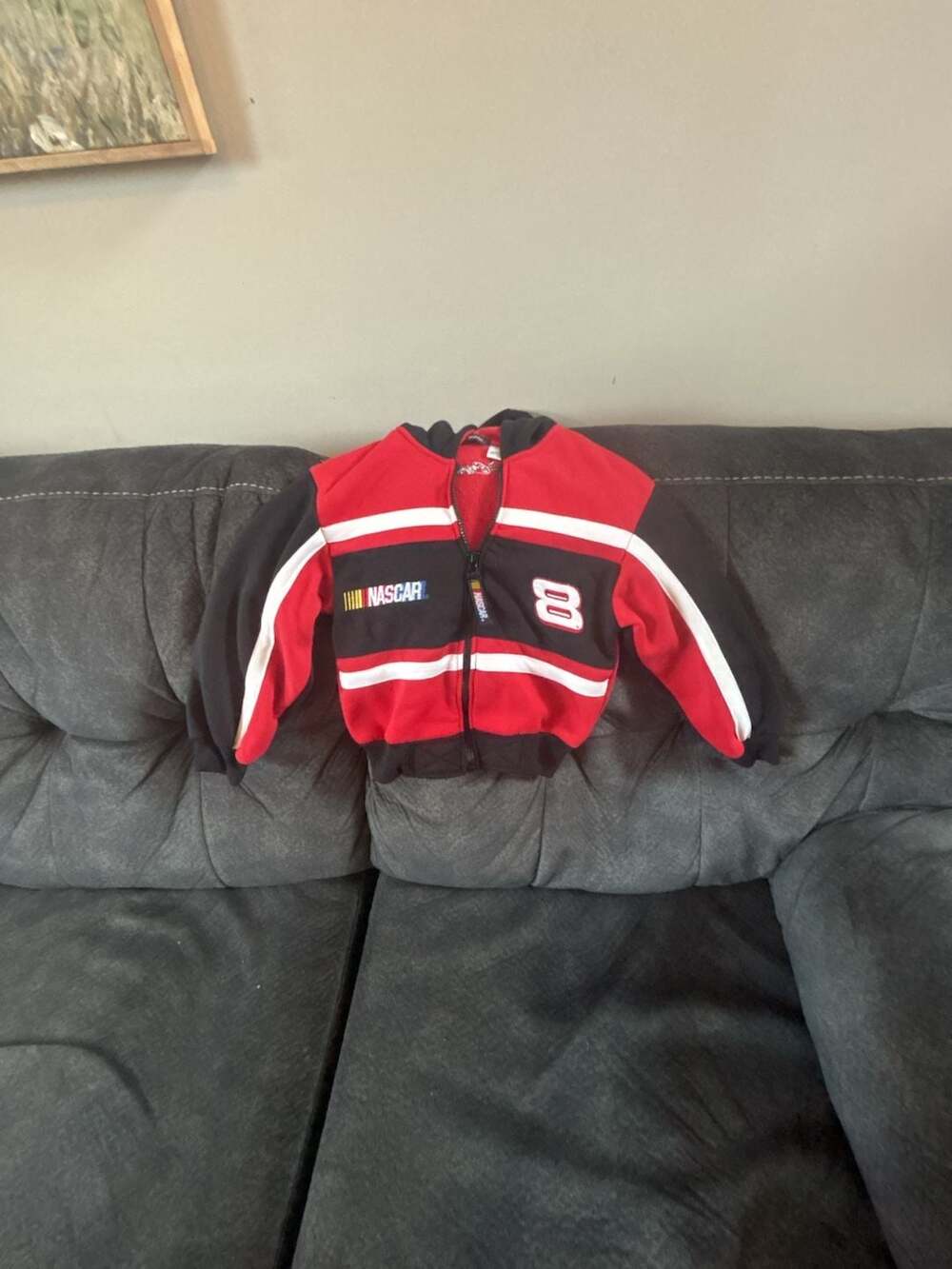 Chase Authentics Dale Earnhardt Jr. #8 NASCAR zip up sweater